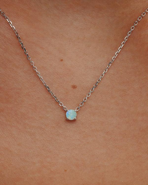 Sarah & Sebastian The Opal Birthstone Necklace