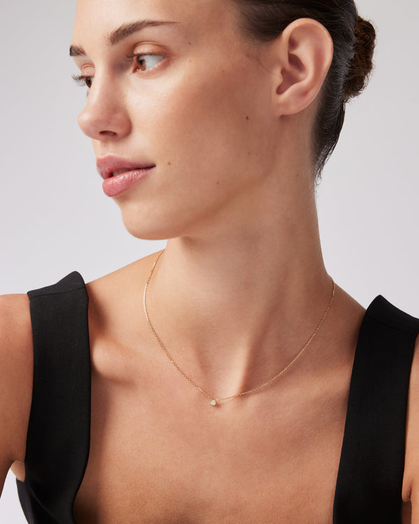 sarah & sebastian The Opal Birthstone Necklace