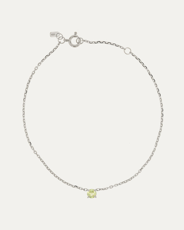 Sarah & Sebastian The Peridot Birthstone Bracelet
