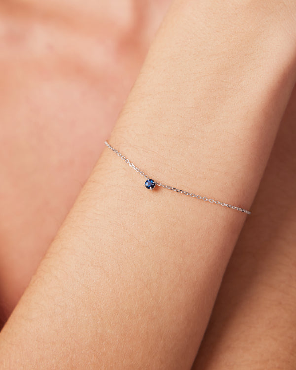 sarah & sebastian The Sapphire Birthstone Bracelet