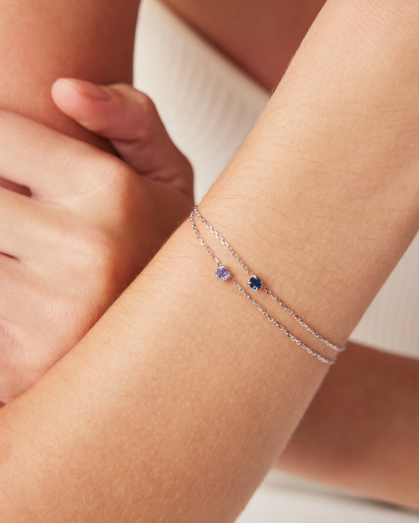 Sarah & Sebastian The Tanzanite Birthstone Bracelet