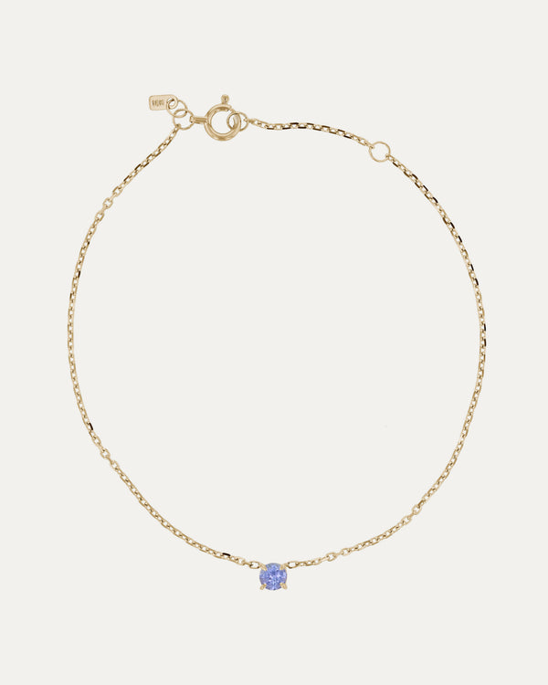 Sarah & Sebastian The Tanzanite Birthstone Bracelet