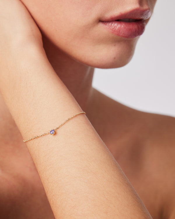 Sarah & Sebastian The Tanzanite Birthstone Bracelet