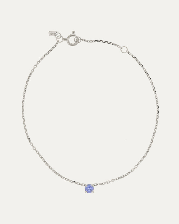 Sarah & Sebastian The Tanzanite Birthstone Bracelet