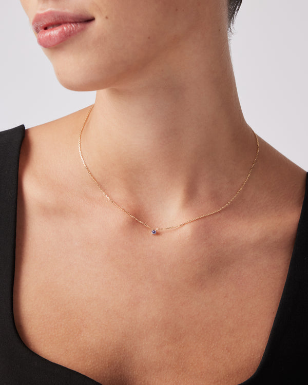 Sarah & Sebastian The Tanzanite Birthstone Necklace