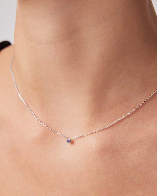 Sarah & Sebastian The Tanzanite Birthstone Necklace