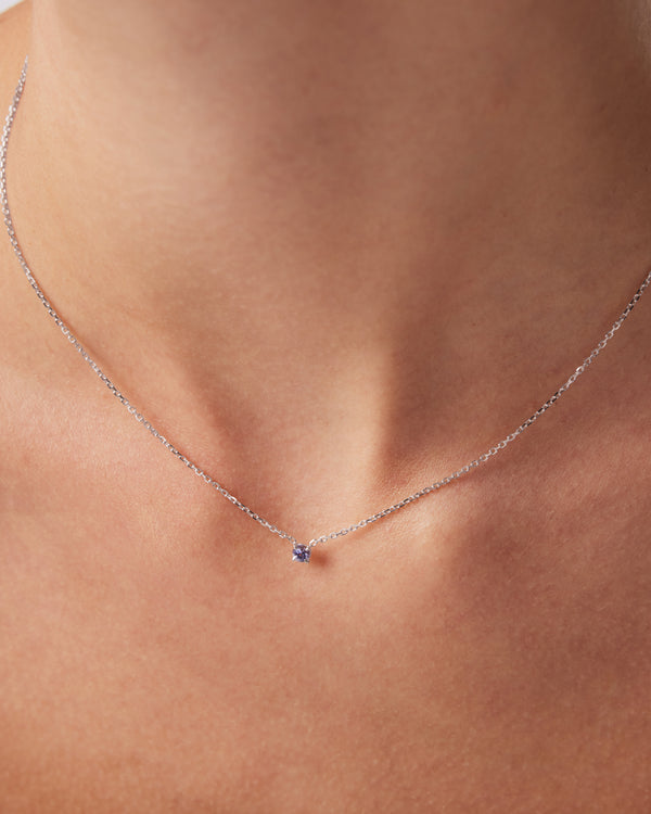 Sarah & Sebastian The Tanzanite Birthstone Necklace