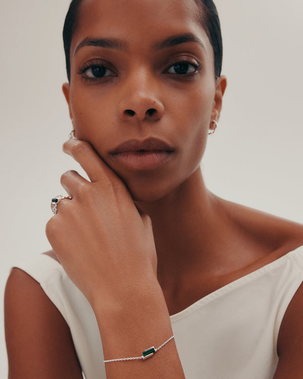 Sarah & Sebastian Tourmaline Pillar Bracelet