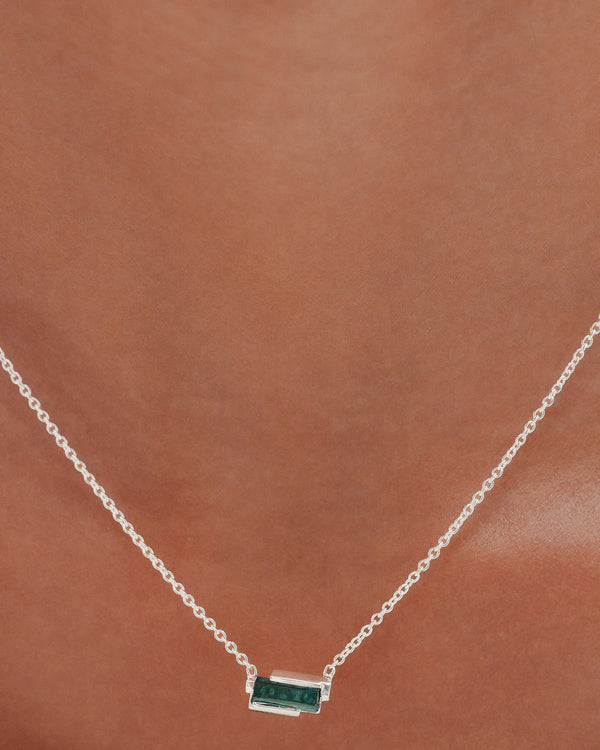 Sarah & Sebastian Tourmaline Pillar Necklace