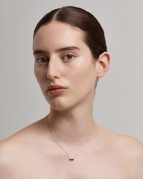 sarah & sebastian Tourmaline Pillar Necklace
