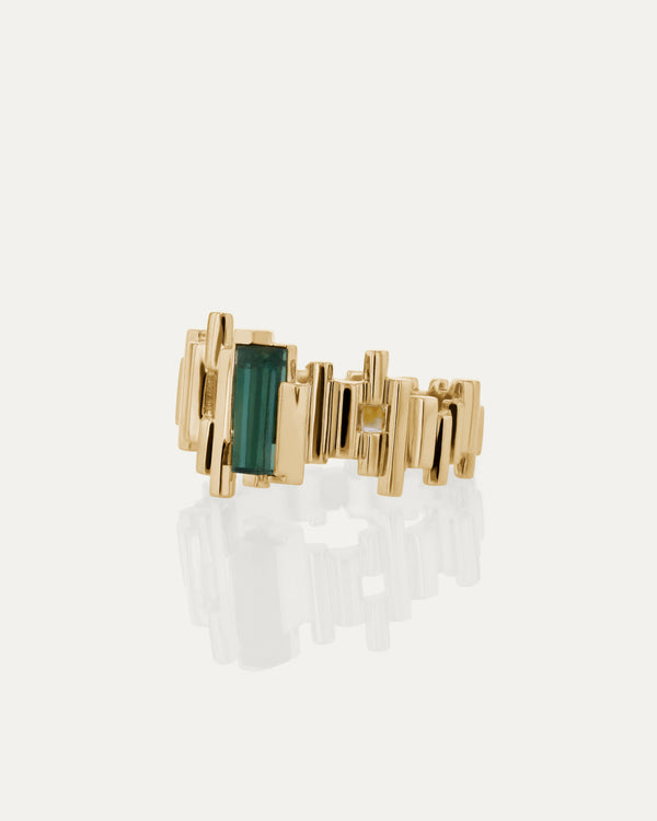 sarah & sebastian Tourmaline Pillar Ring