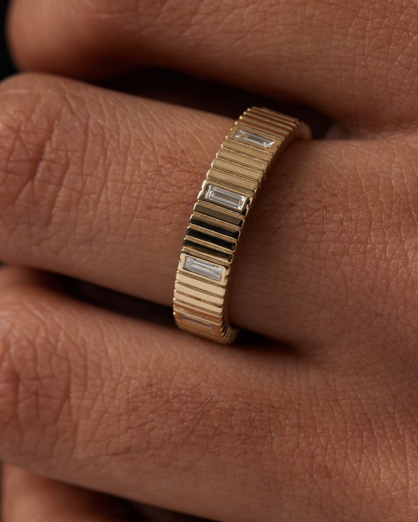 Sarah & Sebastian Traction Diamond Ring