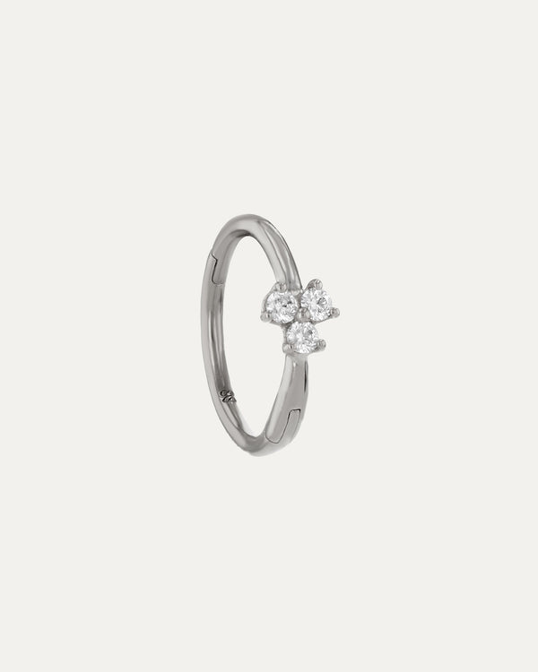 Sarah & Sebastian Trio Diamond Hoop