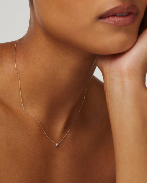 sarah & sebastian Trio Diamond Necklace