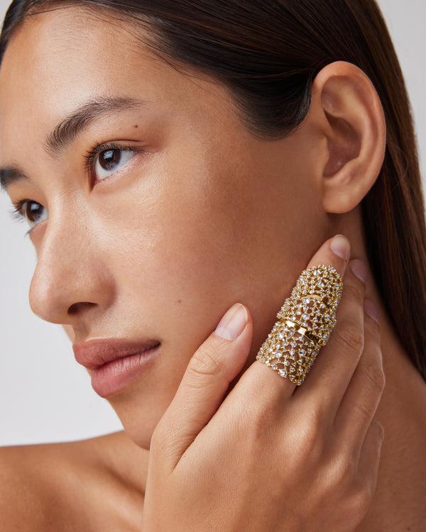 Sarah & Sebastian Urchin Lace Armour Ring