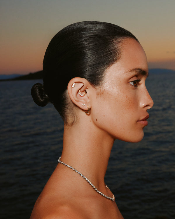 Sarah & Sebastian Urchin Lace Tennis Necklace