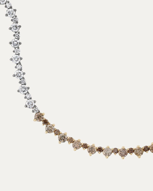 sarah & sebastian Urchin Lace Tennis Necklace