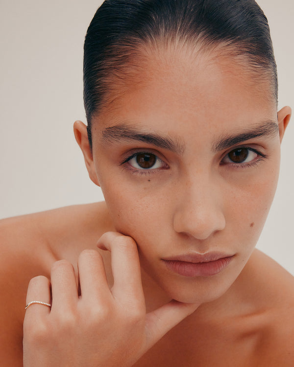 Sarah & Sebastian Wave Diamond Ring