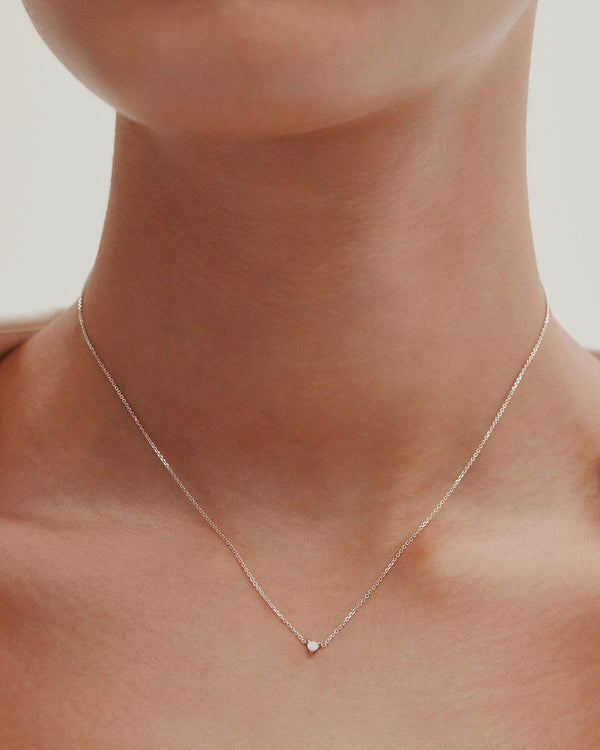 sarah & sebastian The Petite Opal Birthstone Necklace