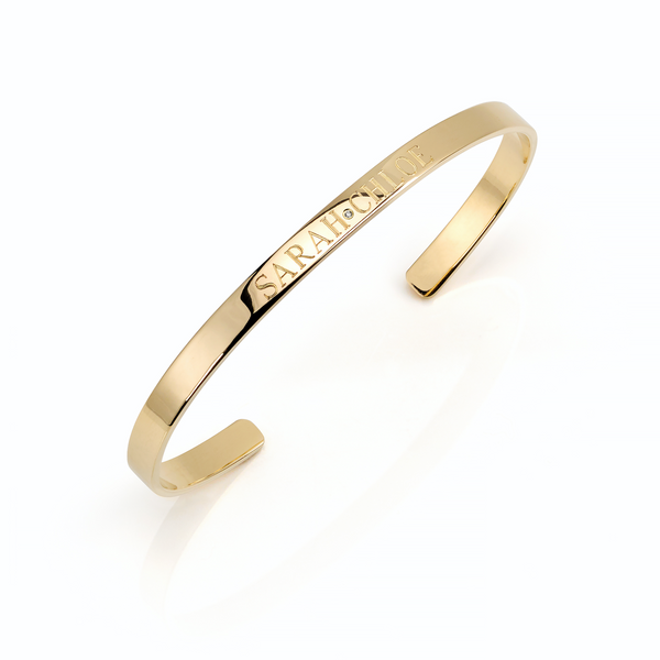 sarah chole CIELA SKINNY BANGLE- CENTER DIAMOND ACCENT
