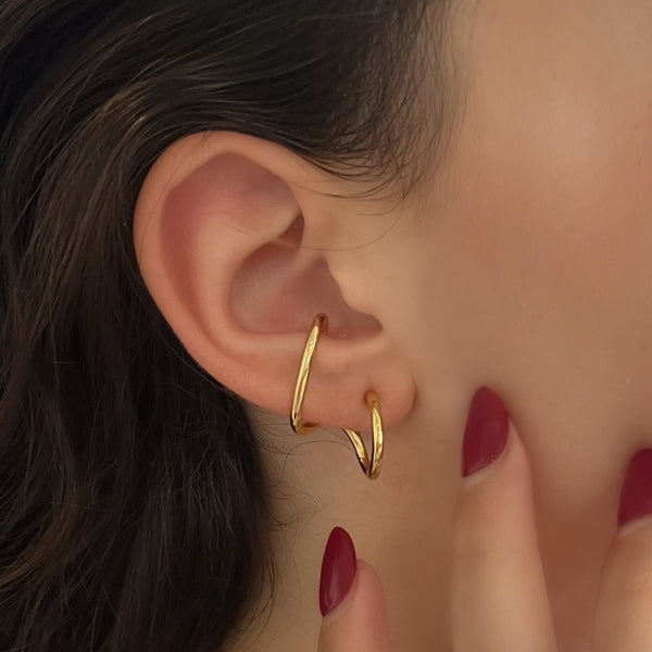 Sarah Chole DANI DOUBLE WRAP ILLUSION EARRING SINGLE