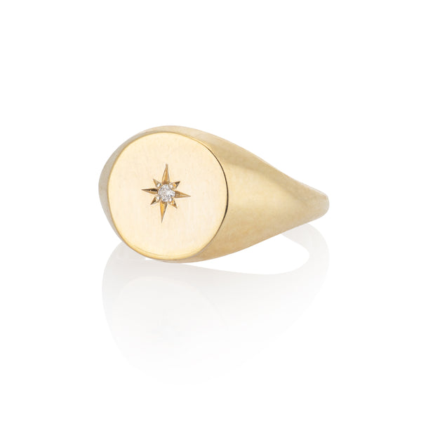 sarah chole ALANA PINKY SIGNET RING