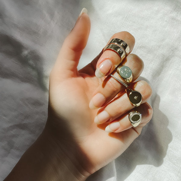 Sarah Chole ALANA PINKY SIGNET RING