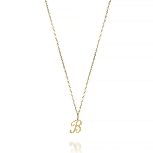 Sarah Chole AMELIA SCRIPT INITIAL NECKLACE