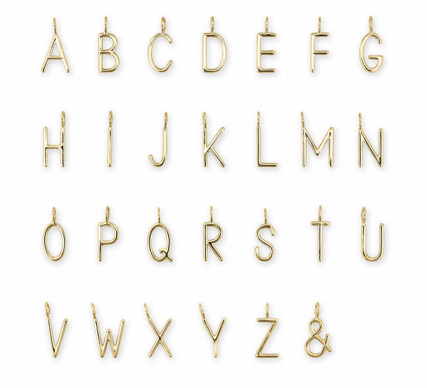 Sarah Chole ANDI INITIAL PENDANT