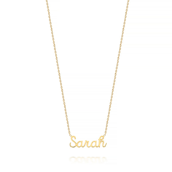 Sarah Chole AVA DAINTY SCRIPT NAME NECKLACE