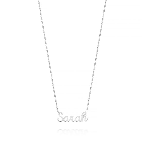 Sarah Chole AVA DAINTY SCRIPT NAME NECKLACE