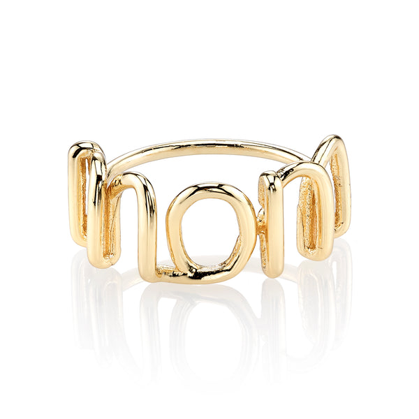 sarah chole AVA JUMBO WIRE MOM RING