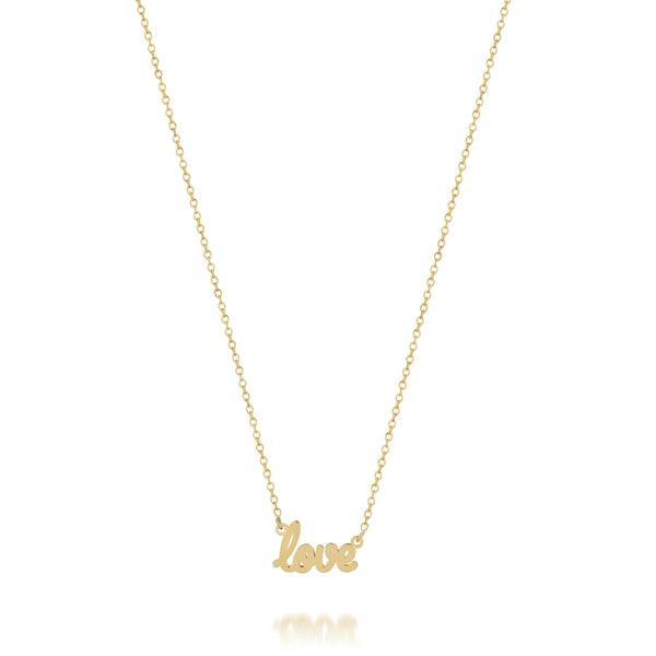 sarah chole AVA 'LOVE' NECKLACE