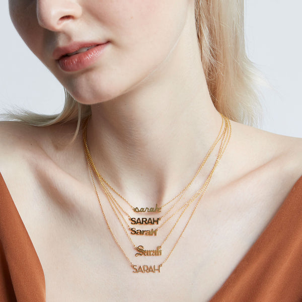 Sarah Chole AVA MULTI NAME NECKLACE