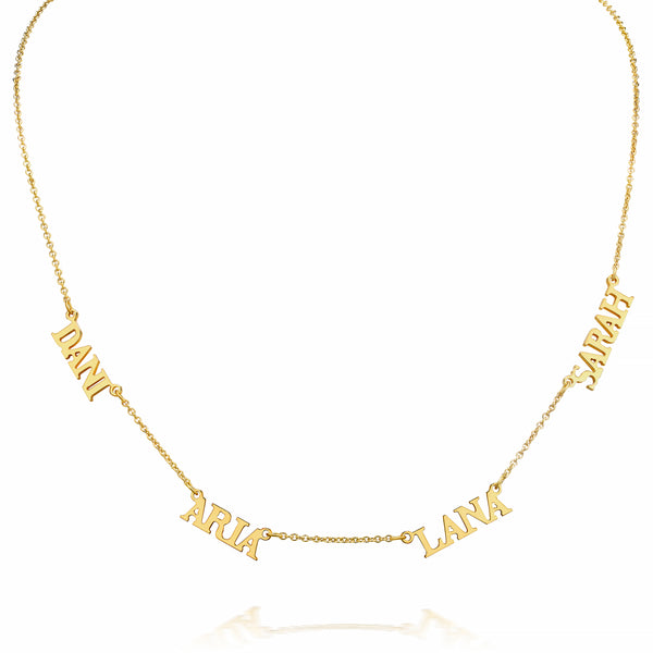 Sarah Chole AVA MULTI NAME NECKLACE