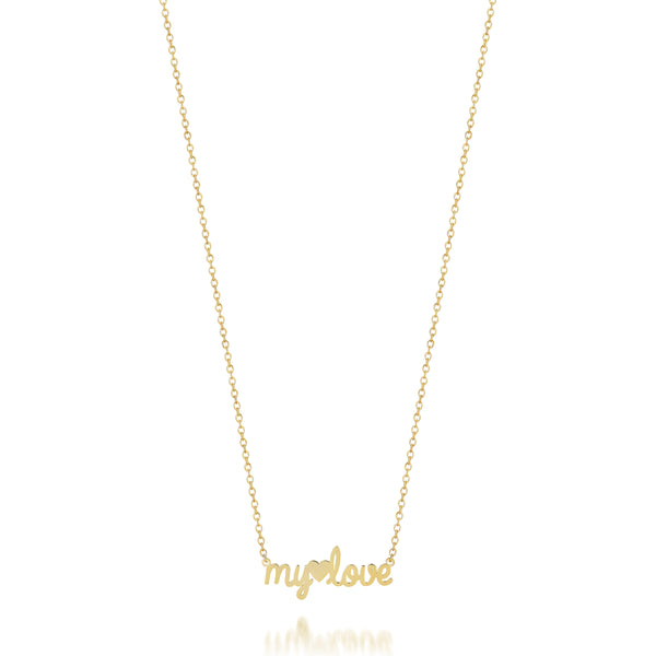 sarah chole AVA 'MY LOVE' NECKLACE