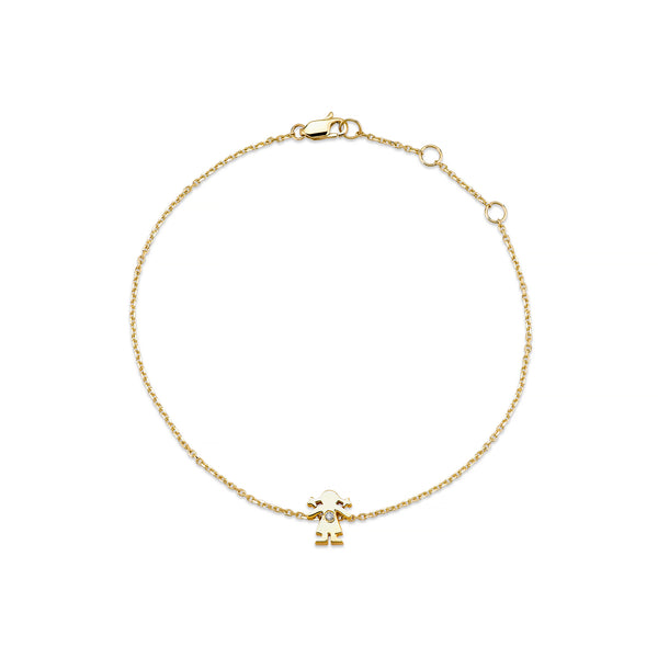 sarah chole BEBE GIRL & BOY SILHOUETTE BRACELET