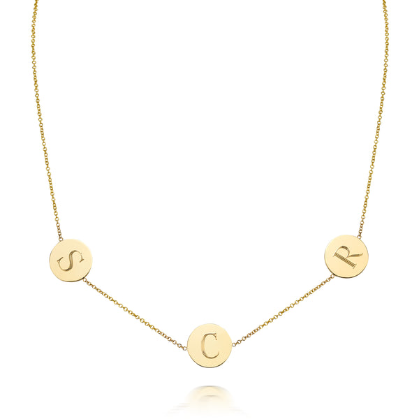 sarah chole CARA MULTI CHARM NECKLACE