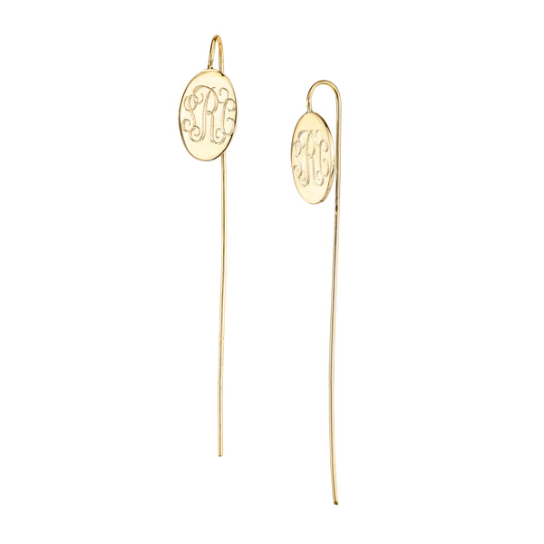 Sarah Chole CARA OVAL WIRE EARRINGS