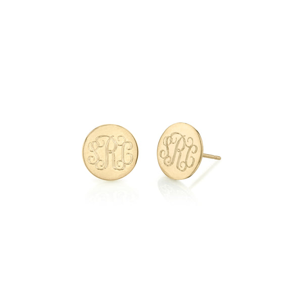 Sarah Chole CARA ROUND STUD EARRING SINGLES