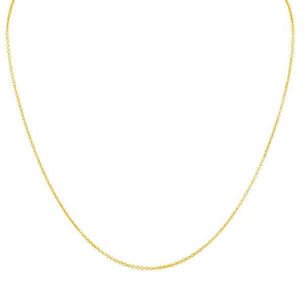 sarah chole CHAINS: CABLE CHAIN-14KT GOLD