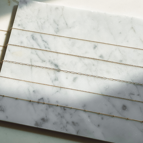 Sarah Chole CHAINS: DAINTY BALL CHAIN