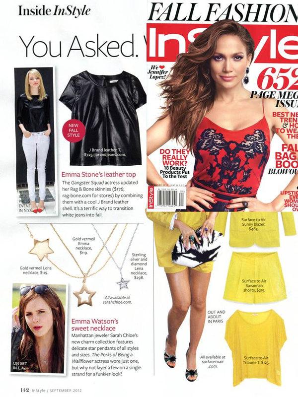 Sarah Chole CHARMING-EMMA OUTLINE STAR PENDANT