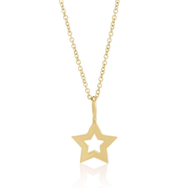 sarah chole CHARMING-EMMA OUTLINE STAR PENDANT