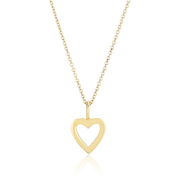 sarah chole CHARMING-SHILOH OPEN HEART PENDANT