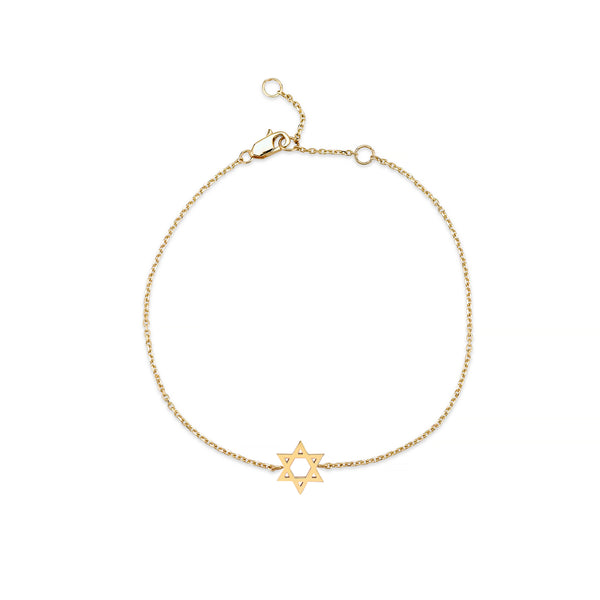 sarah chole CHARMING STAR OF DAVID BRACELET