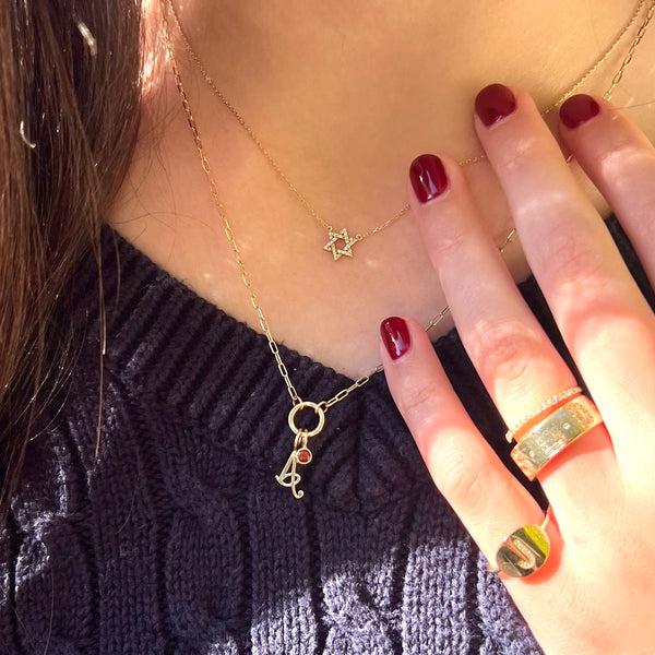 Sarah Chole CHARMING STAR OF DAVID NECKLACE