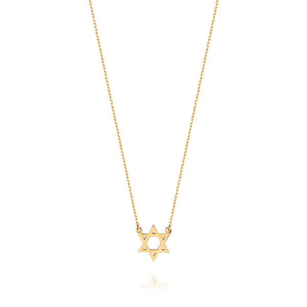 sarah chole CHARMING STAR OF DAVID NECKLACE