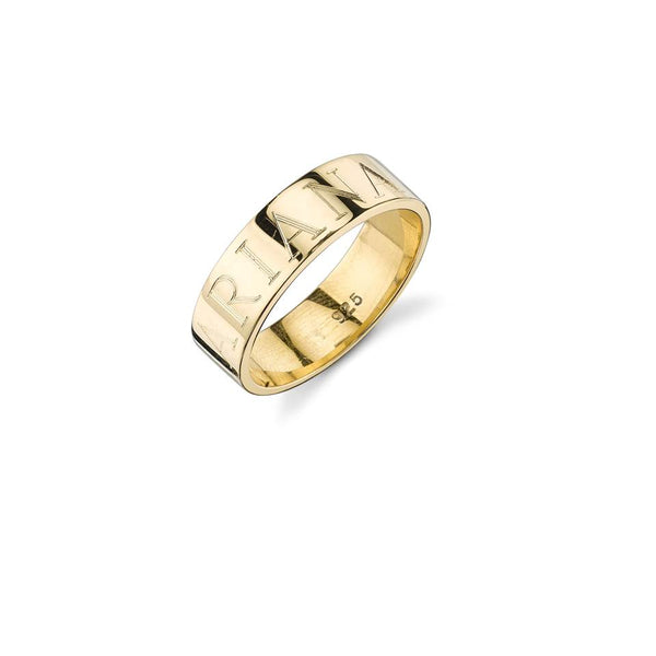 sarah chole CIELA ENGRAVED RING BAND