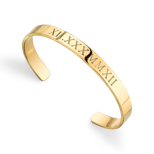 sarah chole CIELA ROMAN NUMERAL BANGLE